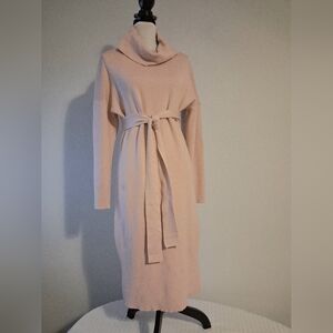 Pink Turtleneck Sweater Dress Size XL